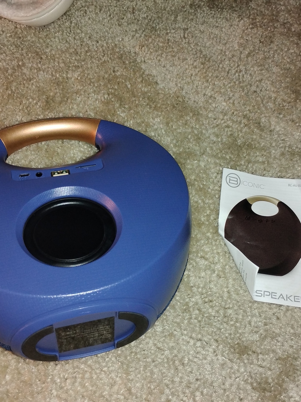 Biconic Portable Bluetooth Speaker